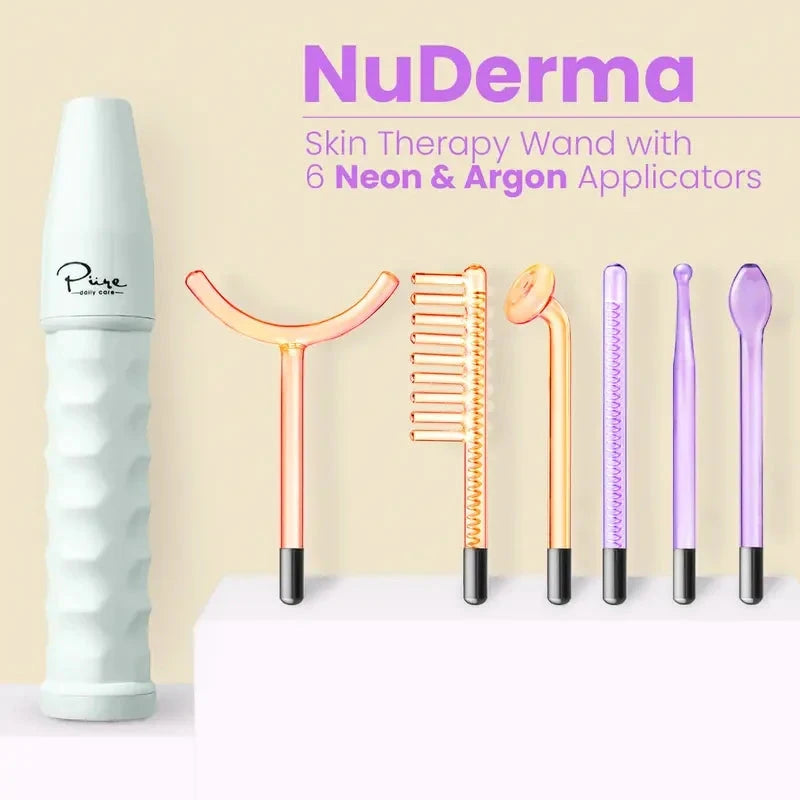 NuDerma Professional High Frequency Facial Wand