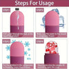 Silicone Ice Roller Gua Sha Set