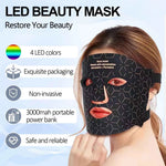 Portable LED Face Mask Light Therapy
